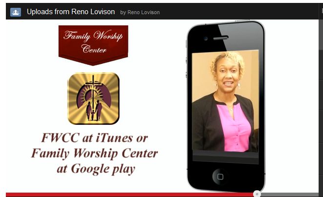 Video thumbnail for Family Worship Center Mobile App promo